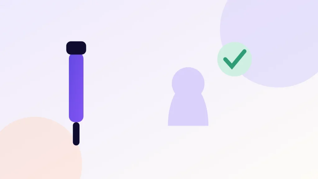 Illustration of a first supervised injection appointment with dose titration steps