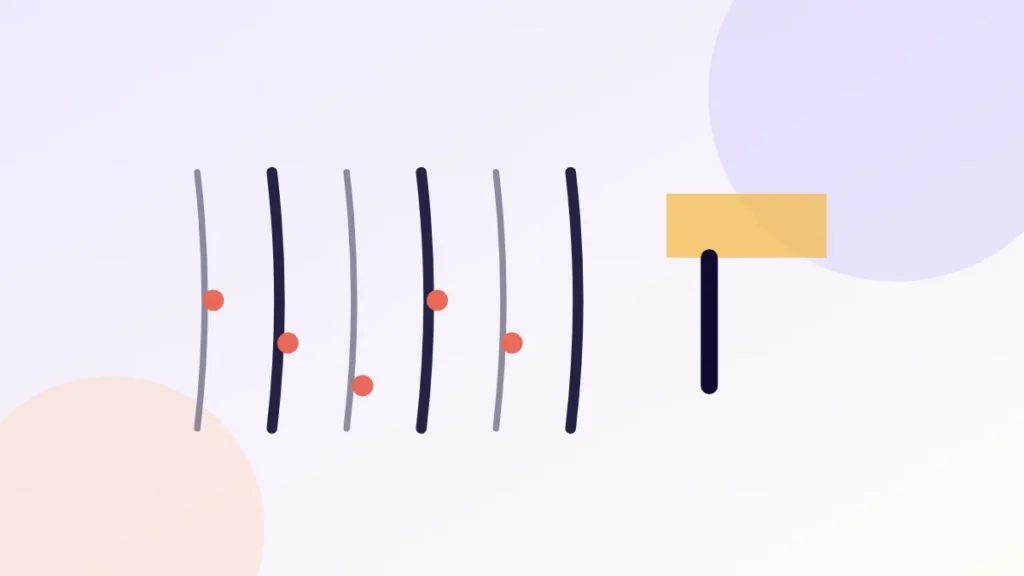 Illustration comparing a shed hair with an intact root bulb against a hair snapped mid-shaft