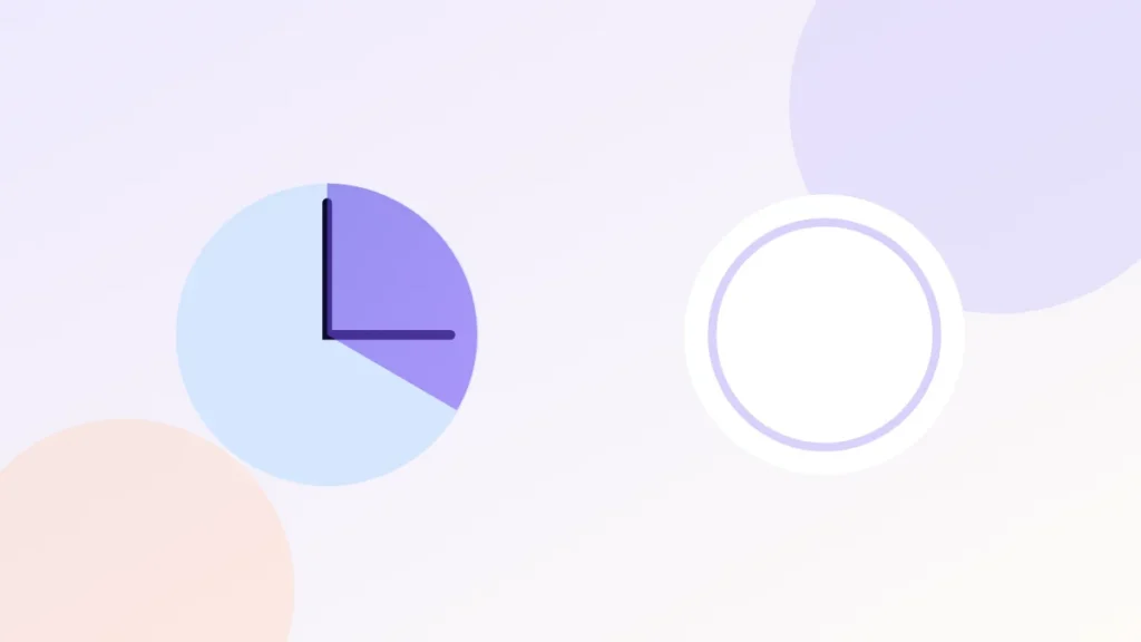 Illustration of an eating window on a 24-hour clock