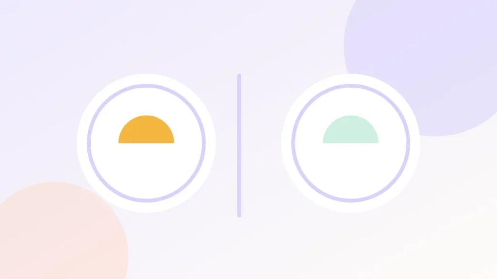 Illustration of two diet approaches converging on the same outcome