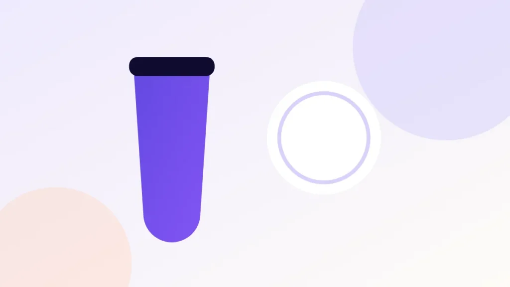 Illustration of a shake beside a plated meal of equal calories