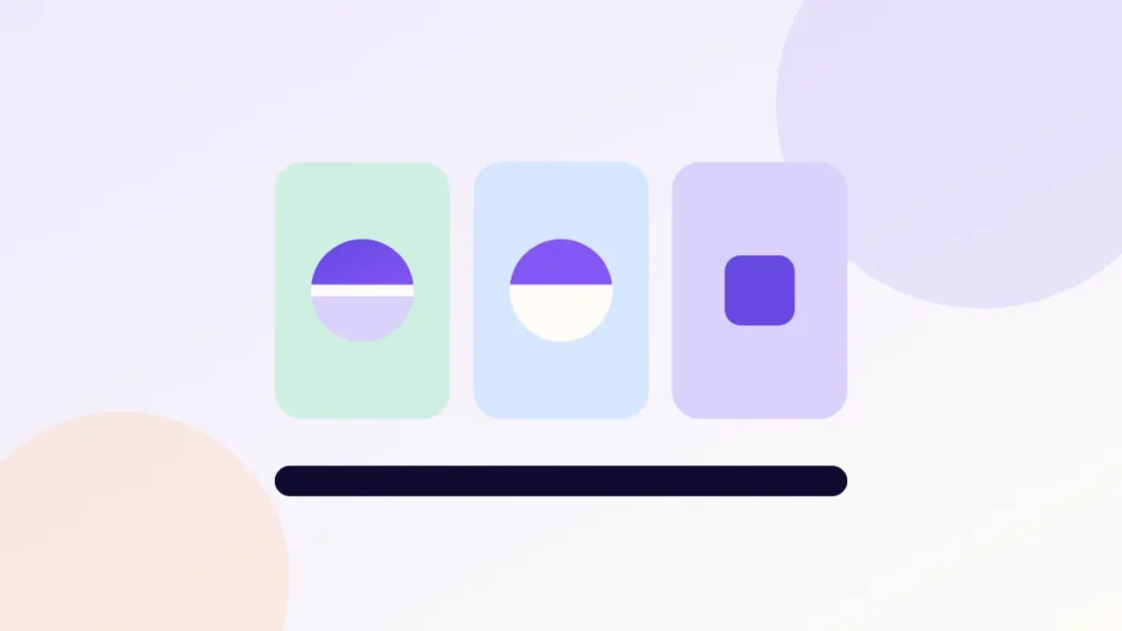 Illustration of a pharmacy counter with three medicine packs and a checklist