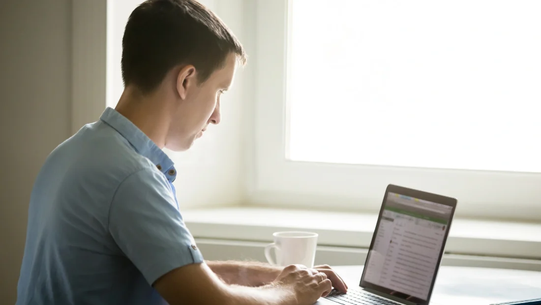 Starting an online assessment